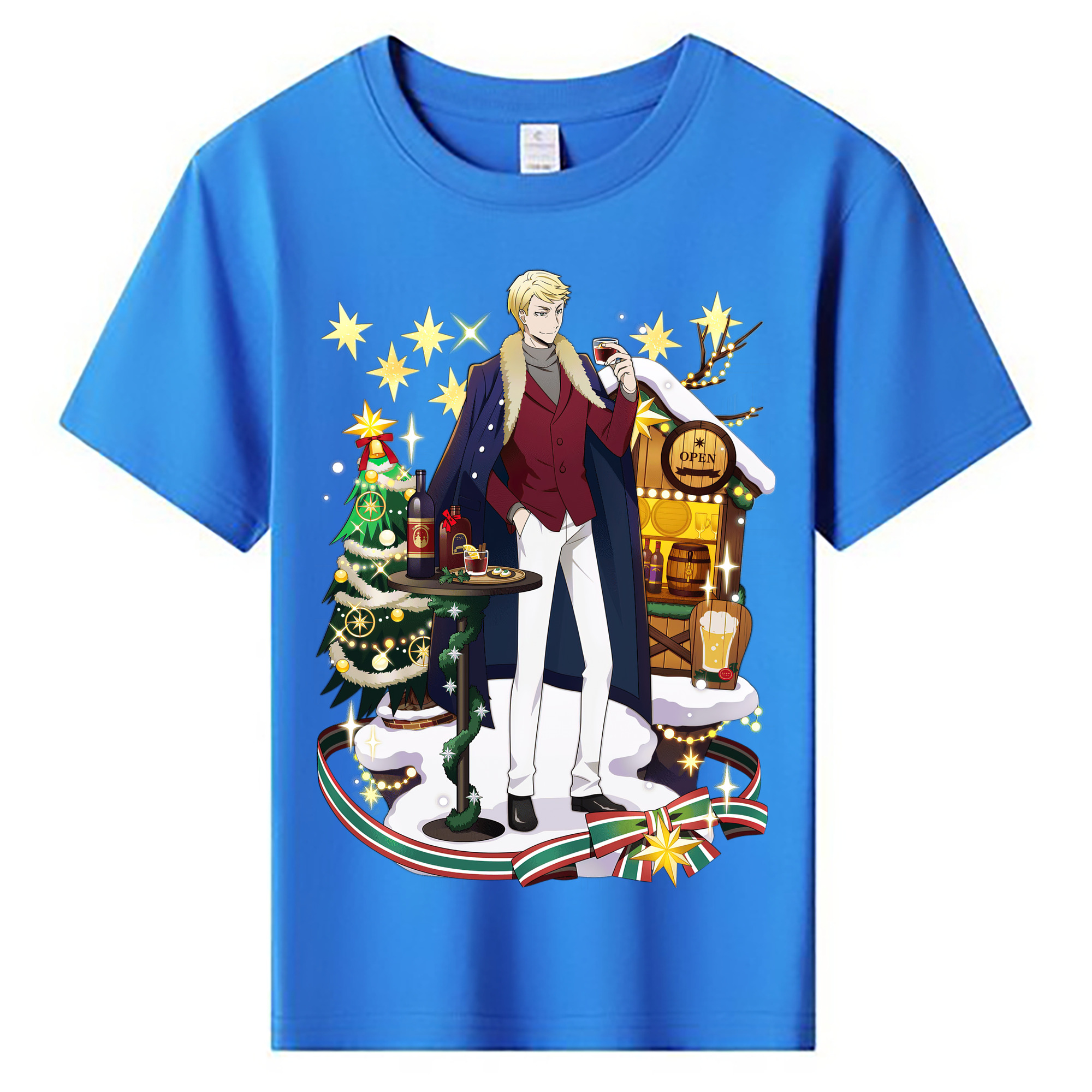 （画像用） 文豪ストレイドッグス Bungo Stray Dogs 綿100％キッズTシャツ（フロントプリント）